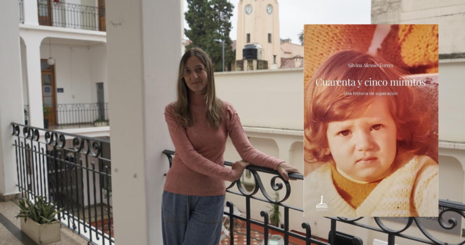 Silvina Alessio presenta su libro “45 minutos, una historia de superación”