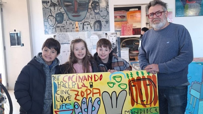 Milo Lockett llega a Córdoba para colaborar con Fundación Down Is Up