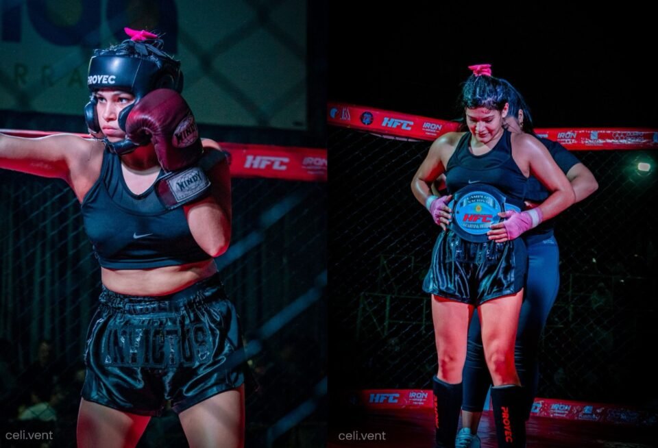 Es cordobesa, hace kickboxing y busca apoyo económico para competir
