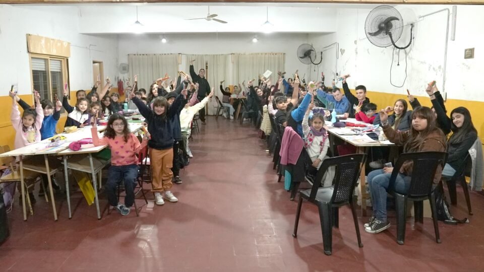 Pequeños artistas diseñan la futura bandera del Cuarteto