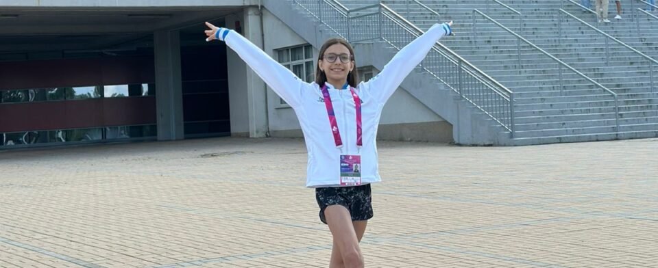 Emma: la primera cordobesa en competir  en un Mundial Juvenil de Gimnasia Rítmica