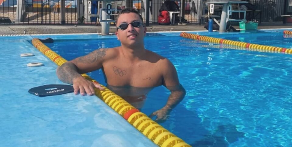 Nació con parálisis cerebral y llegó  a la élite de la natación adaptada