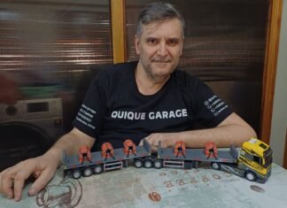Quique Garage: Donde los camiones a escala se convierten en piezas de colección únicas