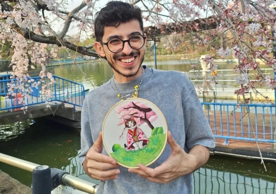 David Brito: El cordobés que conquista Japón con sus bordados
