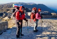 Durante 18 días, recorrieron cerca de 300 kilómetros por las Sierras Grandes de Córdoba