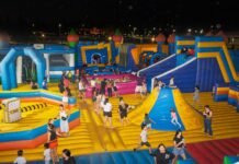 Inflalandia: Córdoba cuenta con el parque inflable más grande de Argentina