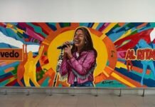 Euge Quevedo ya tiene su Mural en el Aeropuerto de Córdoba