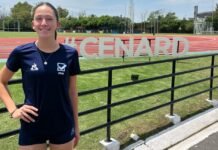 Del Club Poeta Lugones a la Selección: el camino de Victoria Hoyos en el vóley