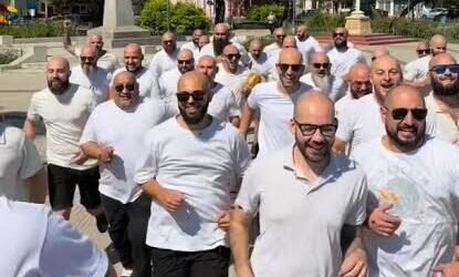 Una juntada de “Pelados” sorprendió en la ciudad de Córdoba