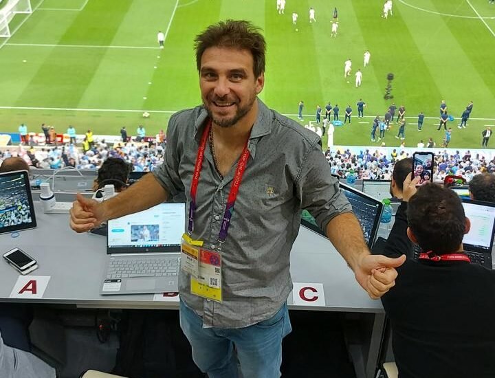 Federico Jelic y la pasión de contar el Mundial con tonada cordobesa