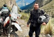 De Córdoba a Alaska en Moto, con una parada “Mundial” para seguir a la Scaloneta